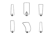 Крыльчатка Multi-Wing по профилю лопасти